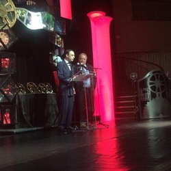 Frank Morrone presenter Vaughan Film Festival award winning re-recording sound mixer