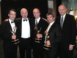 Frank Morrone Joel Surnow Stan Hubbard Emmys award winning re-recording sound mixer